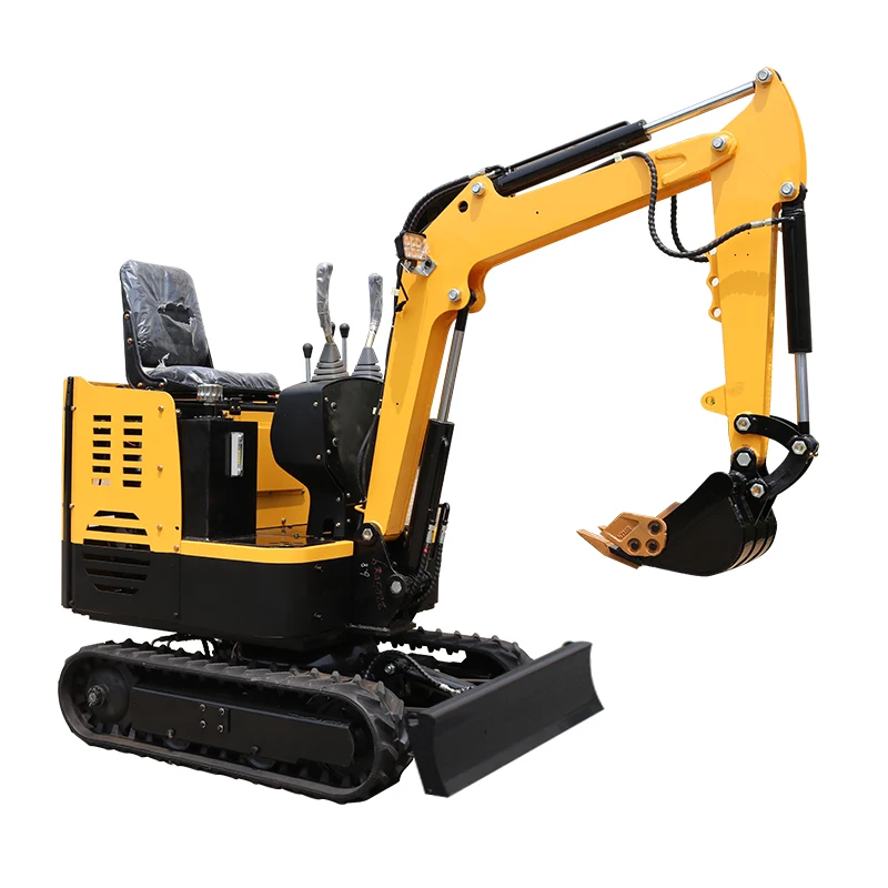 Unique big arm structure design micro mini excavator 1 ton