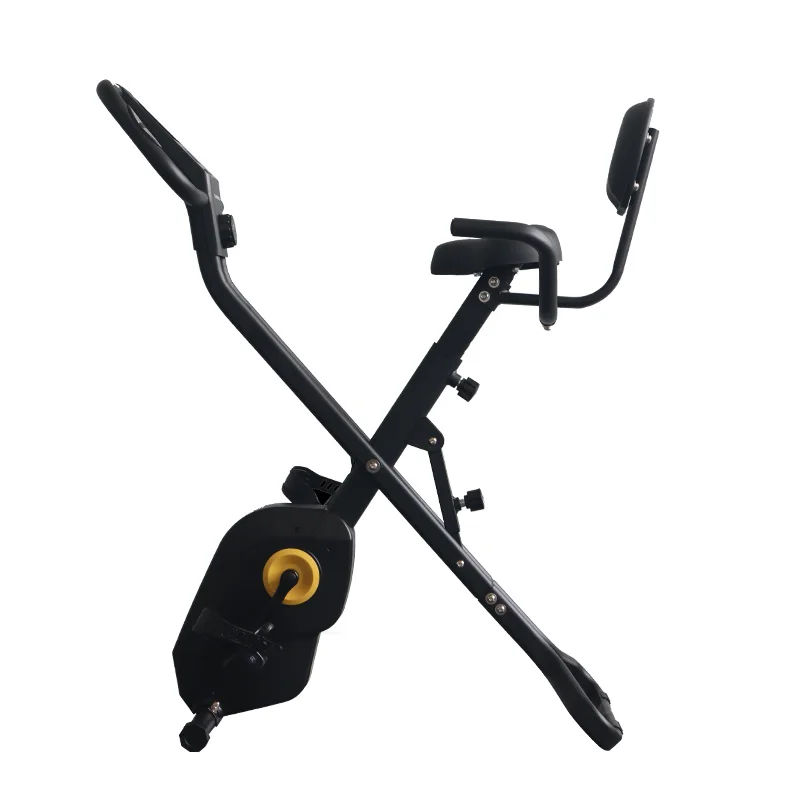 2024 Hot Sale Portable Adjustable Saddle Body Shape X Bike Fitness Equipment Folding Bike For Indoor Outdoor Use