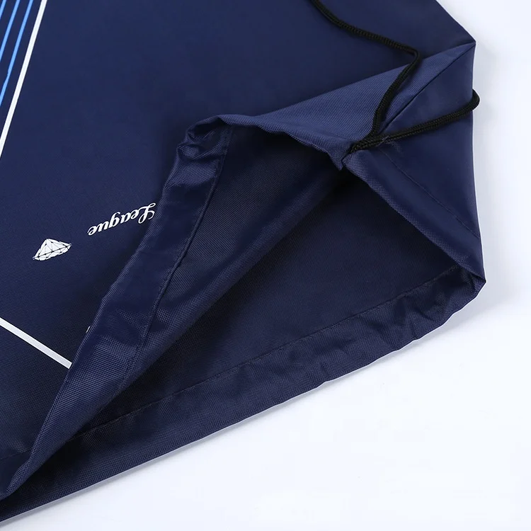 Byleading Outdoor Sports Waterproof Gym Polyester Drawstring Shoe Bag