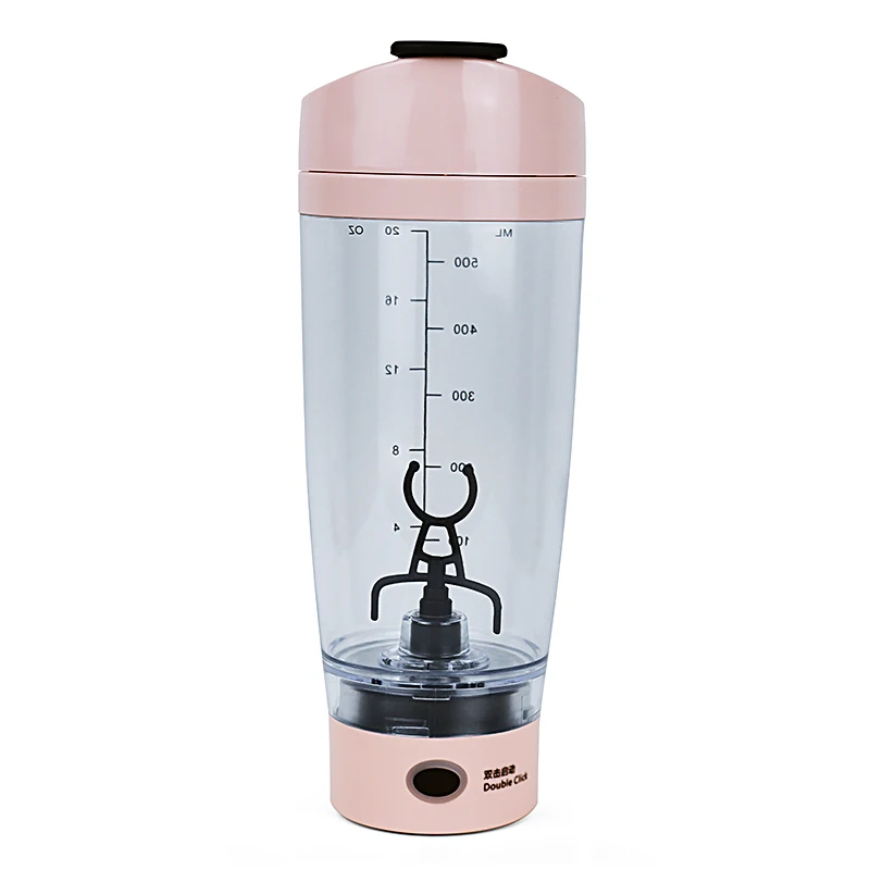 New Design ready to ship gym Electric Shaker bottle custom OEM Private Label Portable Plastic Protien Water bottle Shaker Bottle