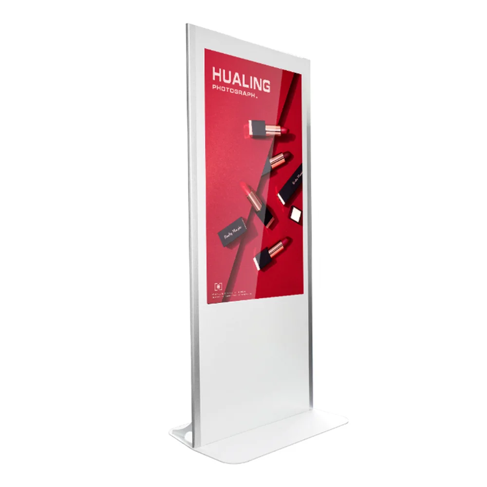 32 43 inch Totem Floor Stand digital signage Kiosk digital poster lcd screen display