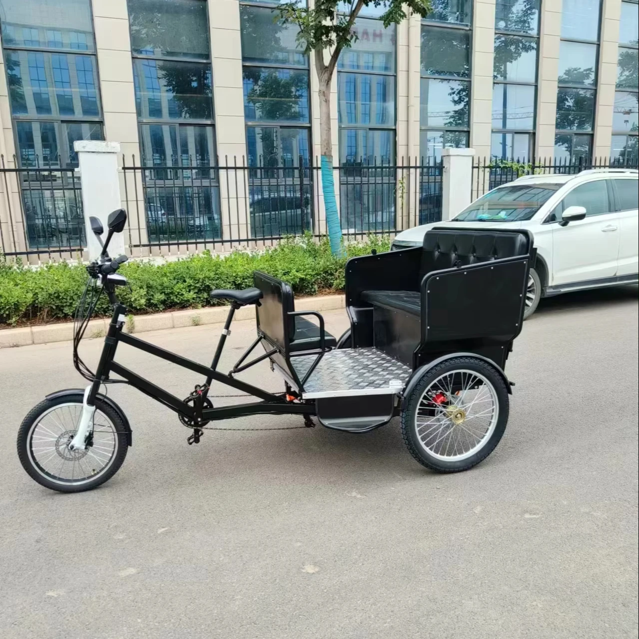 Pedal Passenger Pedicab Taxi Passenger three wheel electric tricycle