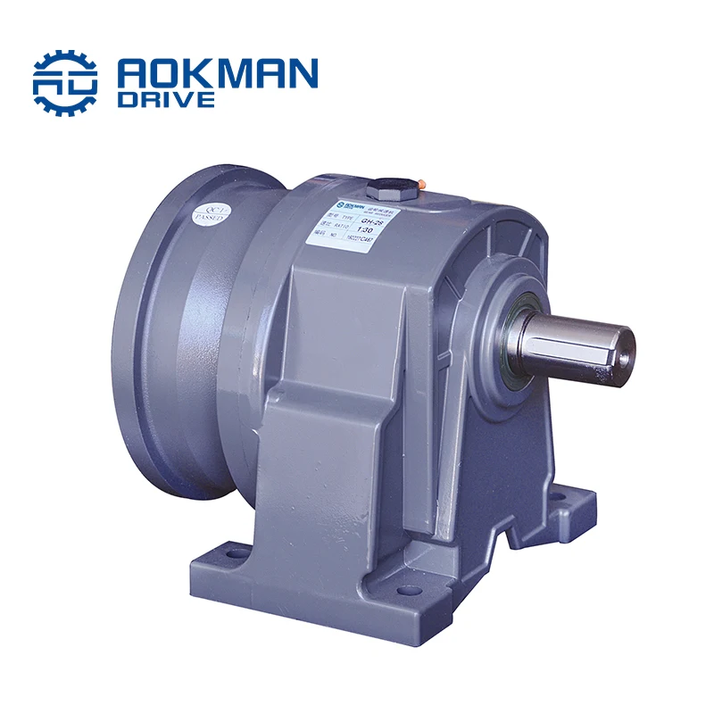 G Series Foot Mounted Inline Speed Reducer Gearbox Gearmotors for