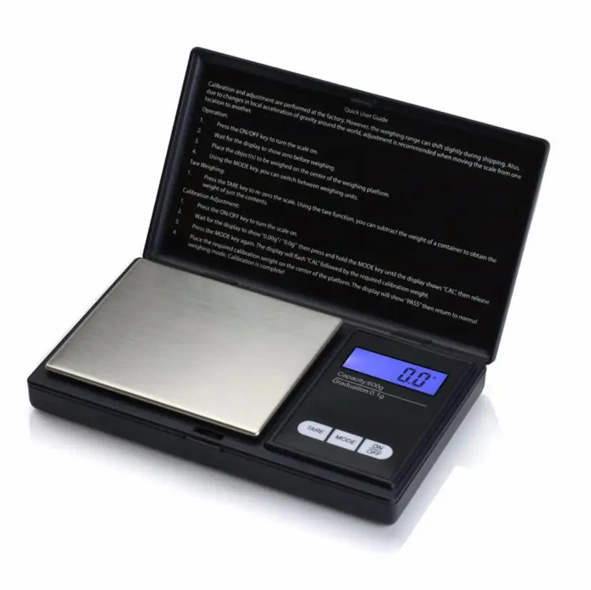 Wholesale 0.01g Portable Mini Electronic Weighing Kitchen Scales Pocket Digital Scale For Jewelry Gold Gram Balance