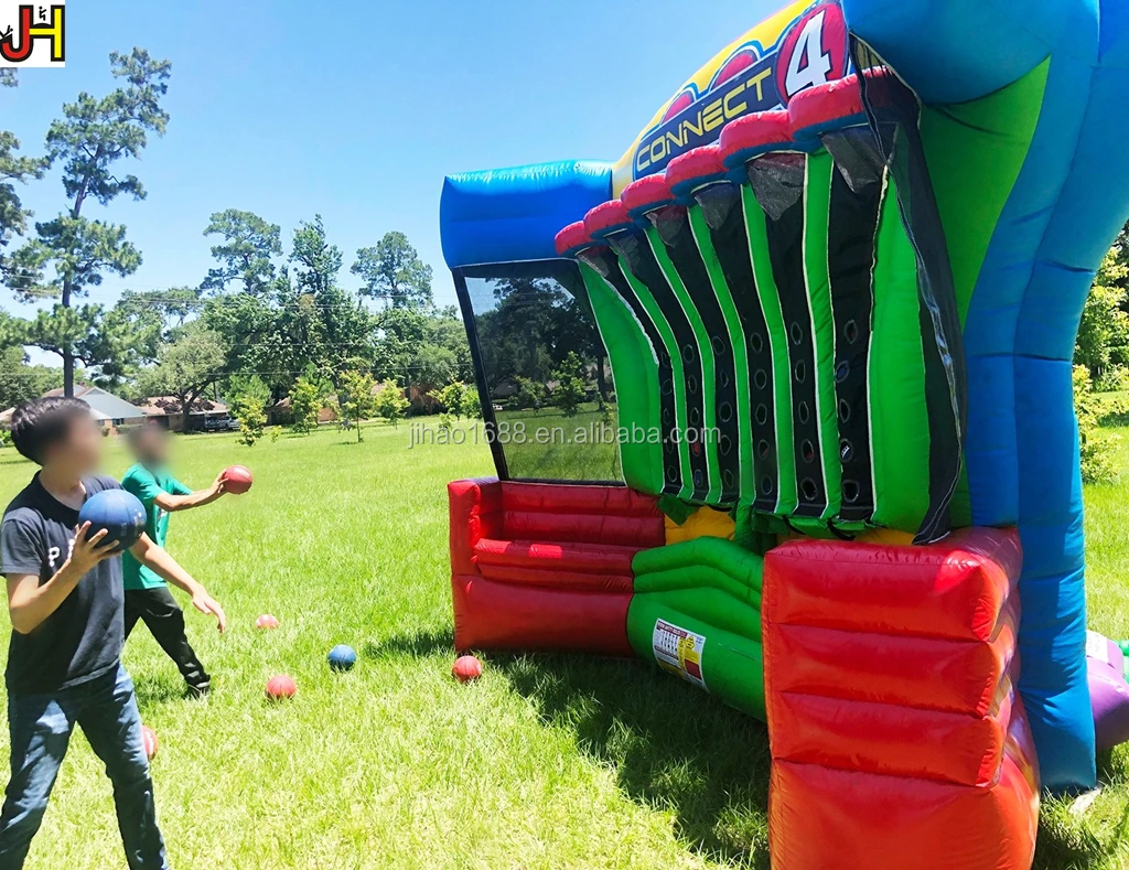 Соедините 4 надувные баскетбольные спортивные игры надувной Баскетбол Соедините 3 карнавальные игры для вечеринки