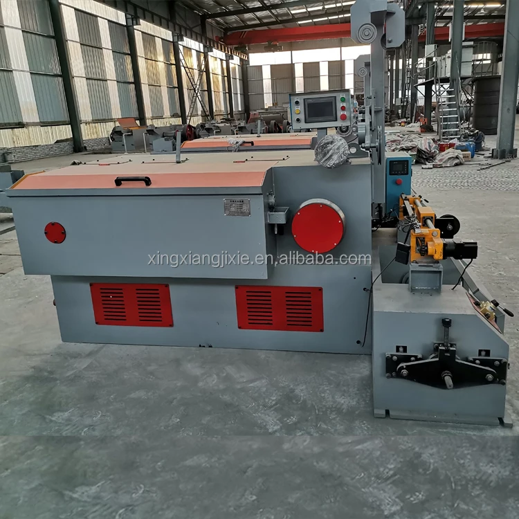 fine wire wet drawing machine together with spool type wire take up machine