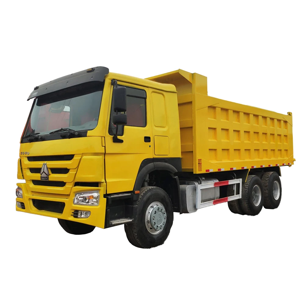 Used Howo 6x4 10 колесный самосвал с левым приводом Самосвал Для Нигерии