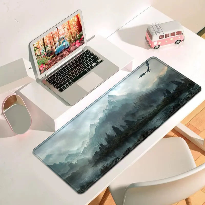 Professional Large Mouse Pad Polyester With Smooth Texture And Quick Movements For Pro Custom Mouse Pad Gaming Mousepad