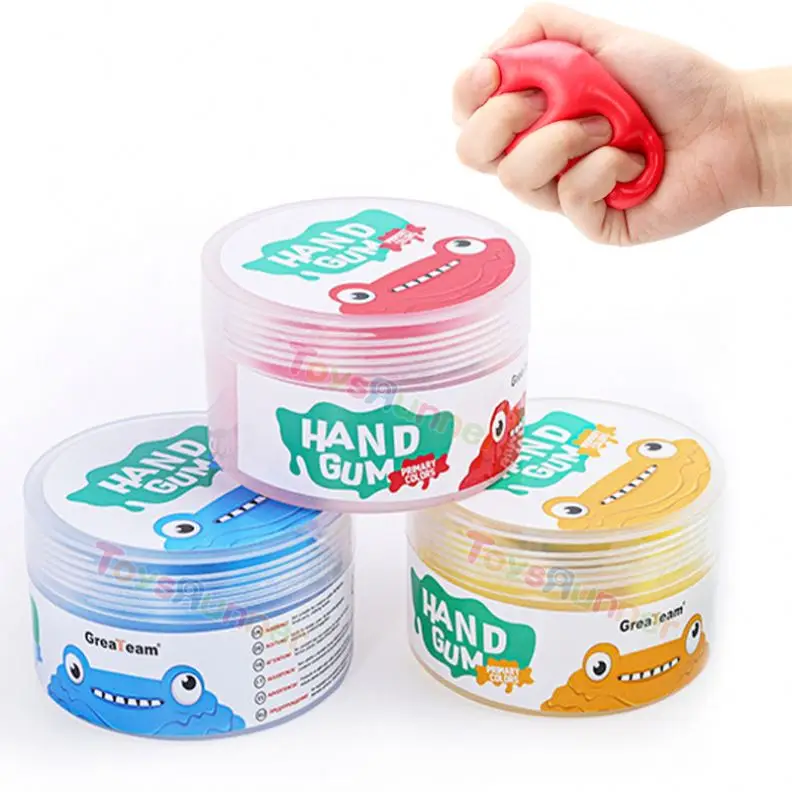 Fluffy Slime Charms Making Kit Machine Containers Hand Exercise Rehab Fidgeting And Stress Relief Slime