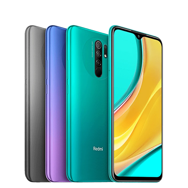 Мобильные телефоны Xaomi Redmi 9 3 ГБ 32 ГБ четырехъядерная камера Дисплей 6,53 дюйма Xiomi Redmi 9