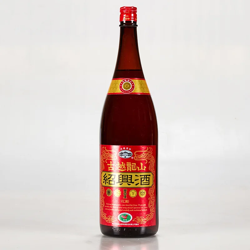Gu Yue Long Shan Jinlong Huadiao Huangjiu 1800ml bottle wine
