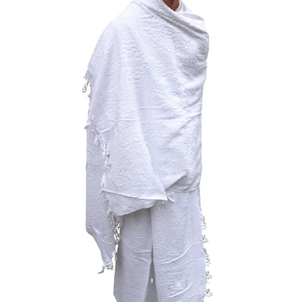 100% cotton Muslim Ihram hajj towel clothing Umrah and the Hajj
