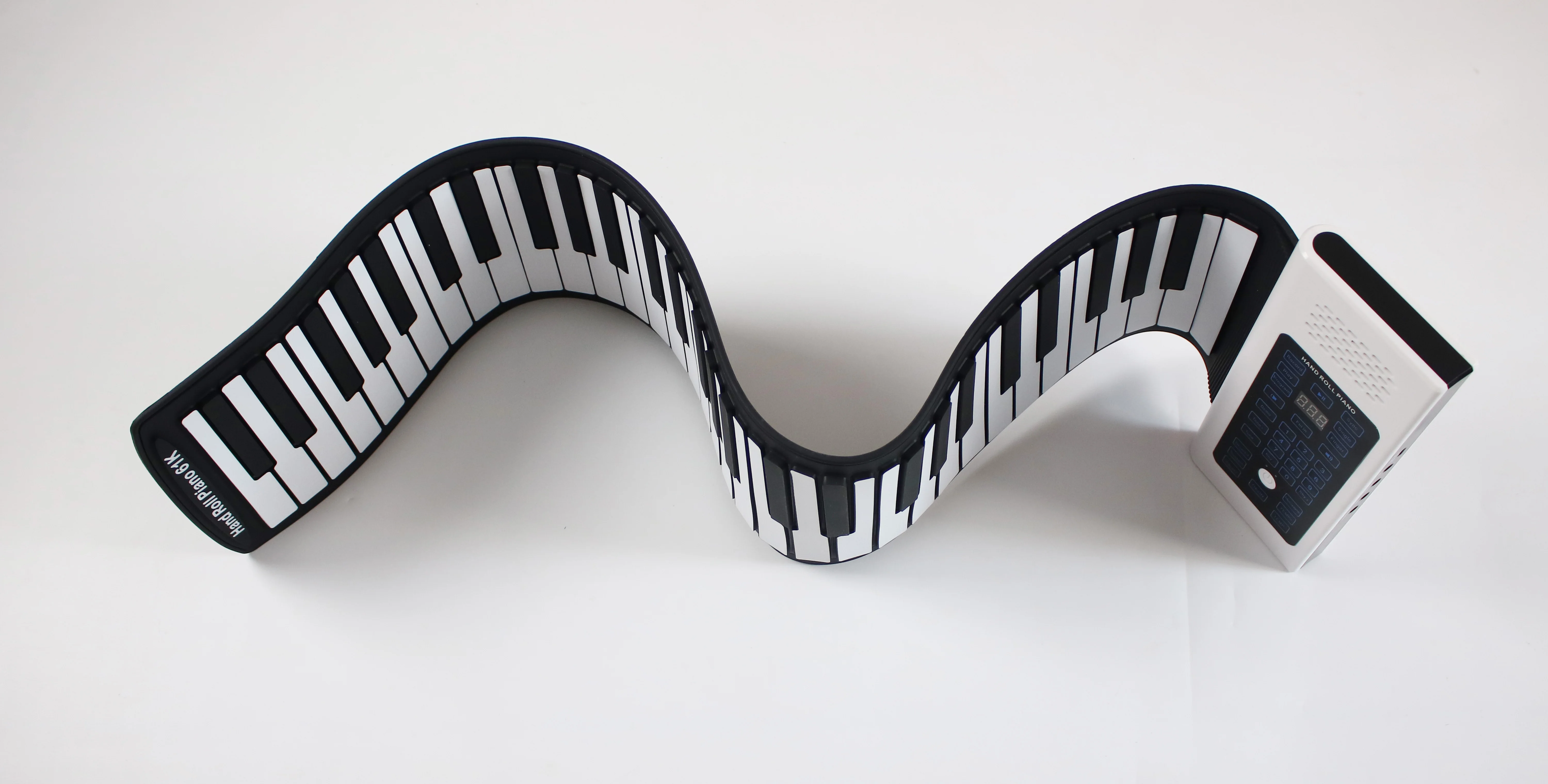 Flexible MIDI Roll Up Mini Music Piano Keyboard 61 Keys Electric Digital Piano