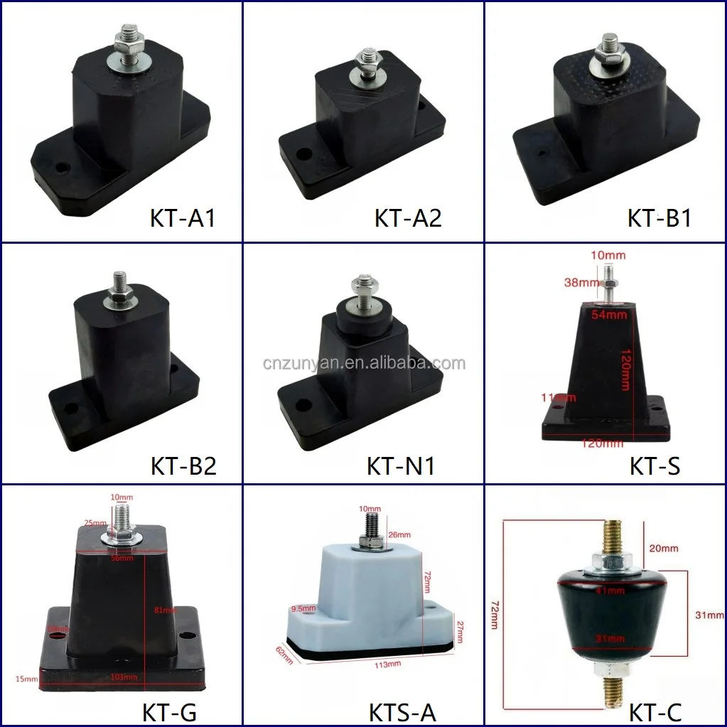 OEM Factory Customize Reliable Damping Capacity Rubber Vibration Isolation Cushion for Shock Absorption Mini Split Rubber Feet