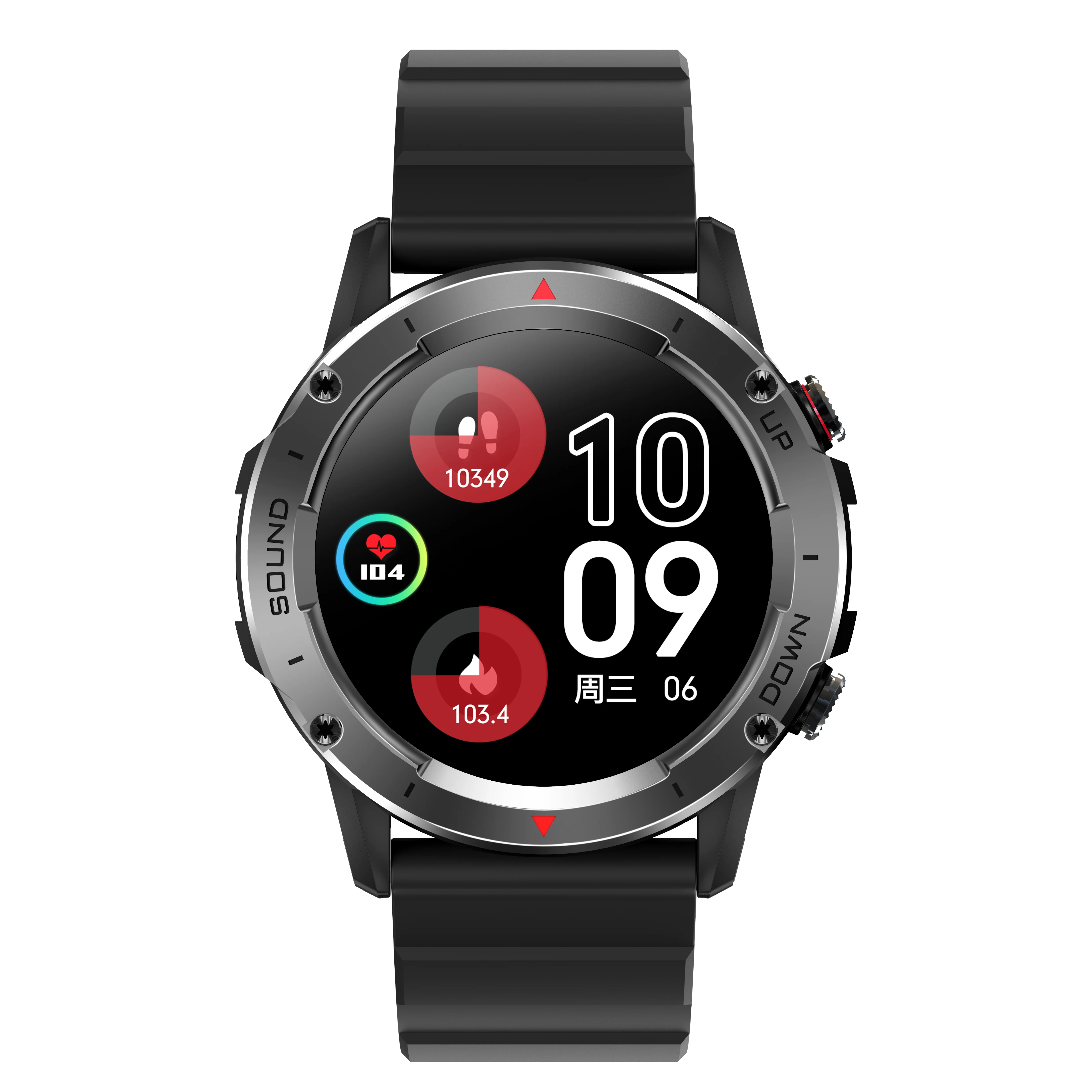 NX9 Smart Watch Men with Sports Fitness Tracker Music Control Phone Smart Watch Waterproof 400mAh Battery Calling Smart Watch