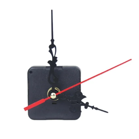 Home Clocks DIY Quartz Clock Movement Kit Black Clock Accessories Spindle Mechanism Repair