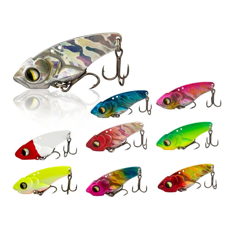 5g 7.5g 10g 14g 17g 20g VIB Lead Lure Perch Freshwater Fishing Bait