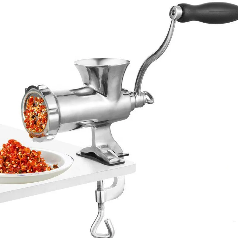  High cost performance household stainless steel multi-function mini manual iron meat