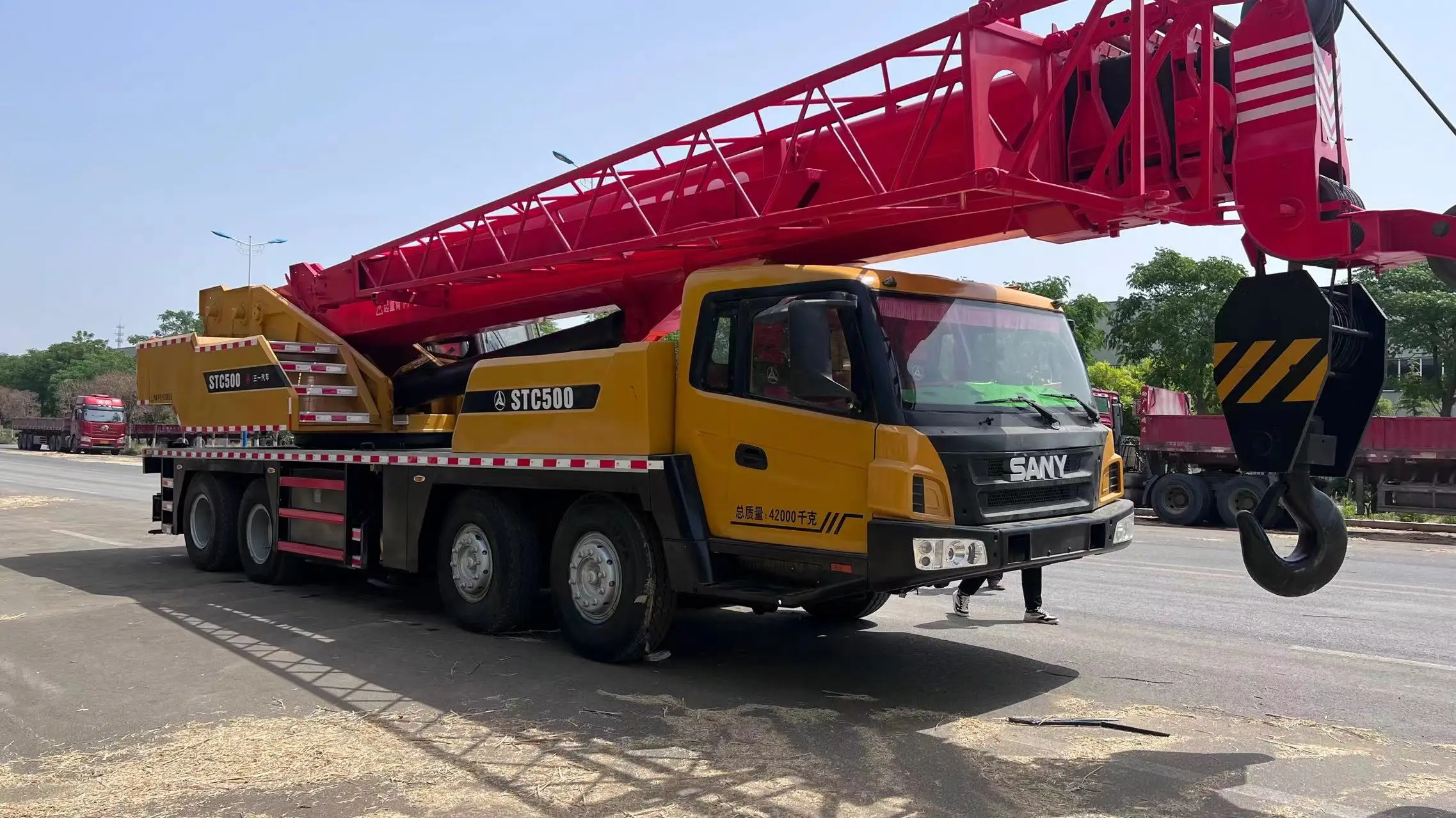 High Performance Used SANY STC500 STC300 STC600 Truck Cranes with Advanced Lifting Technology and Durability for Sale