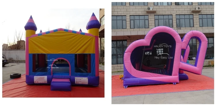 Cheap Commercial Custom Indoor Luxury Party Pastel Bounce House White Jumping Castle For Kids