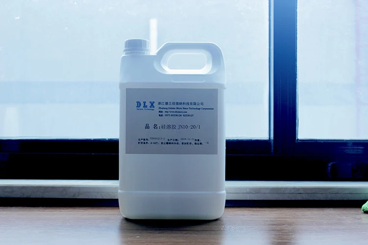 Высококачественный бесцветный прозрачный кремнезол натрия для керамики и цементного отвердителя