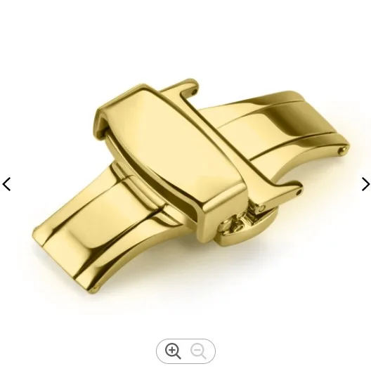 Watch Buckle Parts 316L Stainless Steel Watch Clasp Butterfly Deployment Buckle Clasp