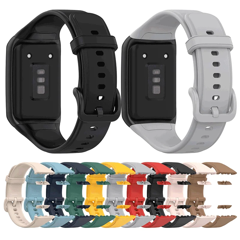 Silicone Strap For Oppo Band2 Fashion Sports Bracelet Wristband Smart Watch Adjustable Replacement Band for OPPO Band 2
