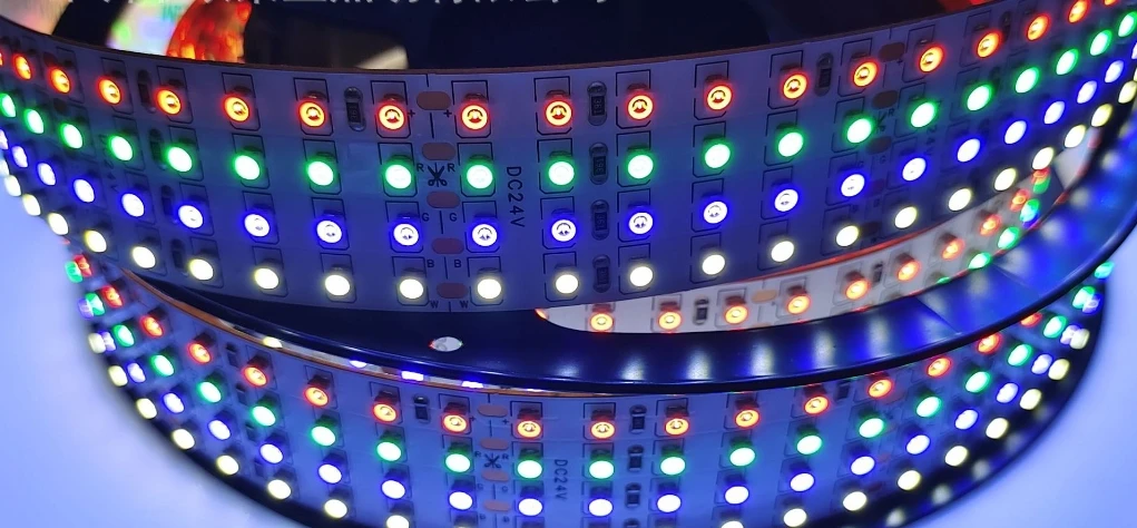Hot sale Quad row led strip light 24V 3528 480led per meter 4 row led strip light led strip