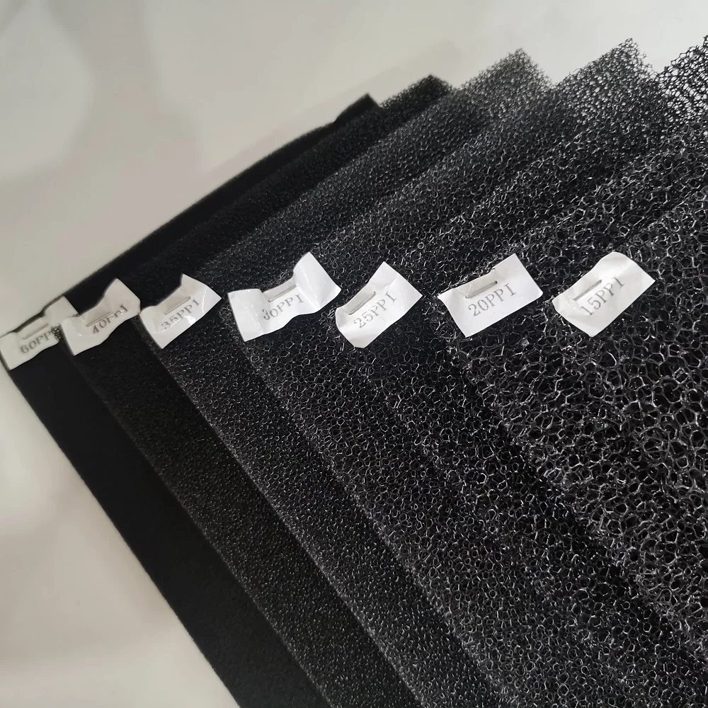 Factory-Sold New 10ppi 15ppi 20ppi 25ppi Air Filter Open Cell Reticulated Polyurethane Foam