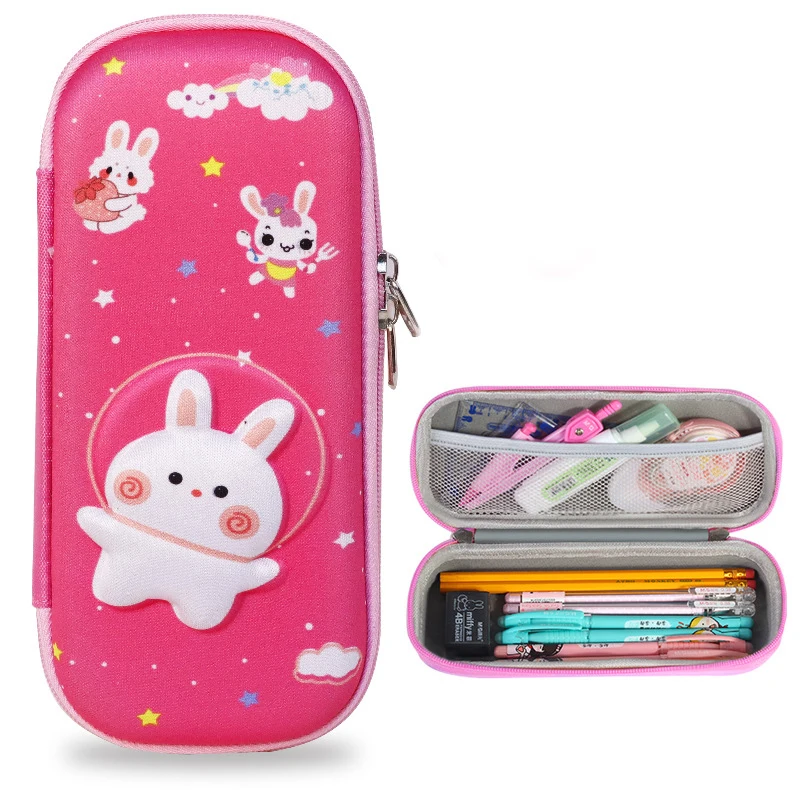 3D Space Pen Case Kawaii Stationery Dinosaur Pencil Case EVA Stationery Box School Pencil Cases Pencil Box
