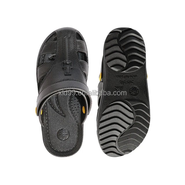 Антистатические безопасные тапочки из ПВХ Cleanroom ESD