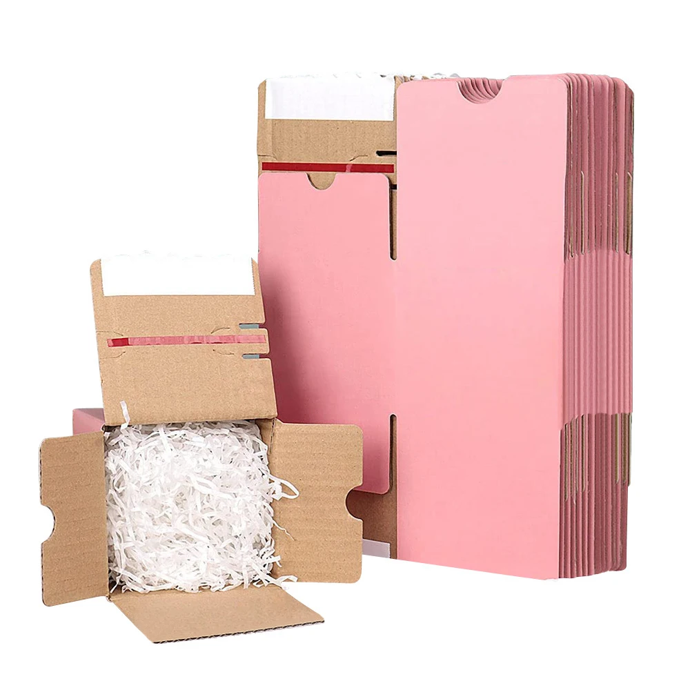 Custom Printing Paper Cardboard Packaging Gift Logistic Self Zipper Corrugated Carton Shipping Mailer Box