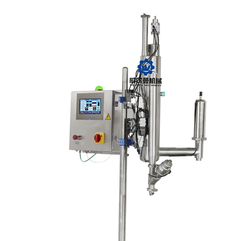 High Precision 380v Easy To Operate Automatic Can Bottle Juice Liquid Nitrogen Dosing Machine For Juice Can