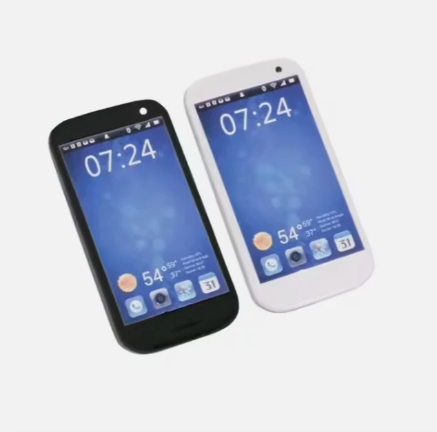 Stress ball custom logo and graphic shaped like a smart phone