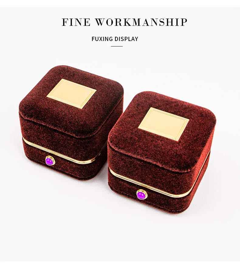 ring box velvet