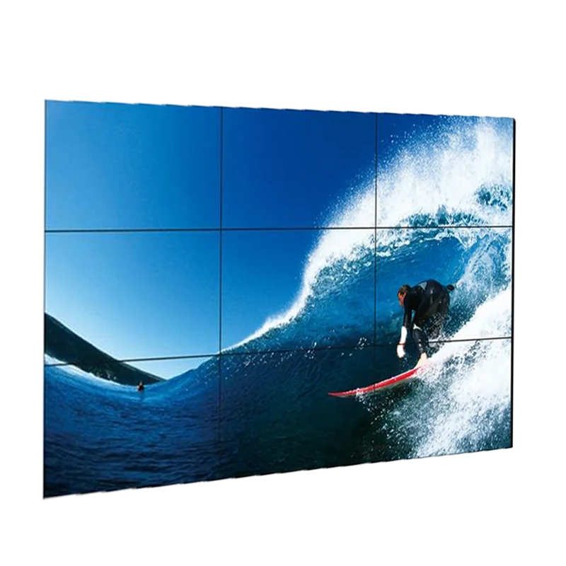 55 inch 3x3 original new IPS lcd Led tv panel 800nits 1080p 4k wall mounted video wall