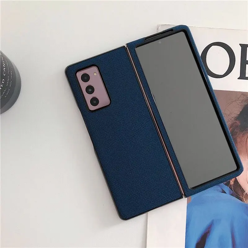  Чехол-книжка из искусственной кожи для Samsung Galaxy Z Fold