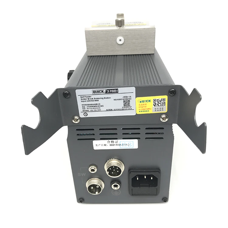 
QUICK 376DI Anti Static Temperature Control Lead Free Intelligent Welding Stand Soldering Station 