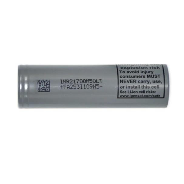 21700 3,7 V 5000mAh разряда перезаряжаемые литий ионный батарея NCM Фирменная Новинка мощность батареи