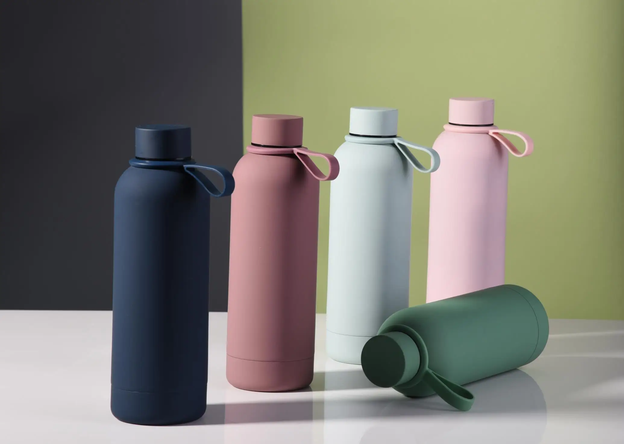 Vacuum Flasks Thermoses Rope Elastic Silicone Handle Toughness Outdoor Portable Cup Handle Accessories