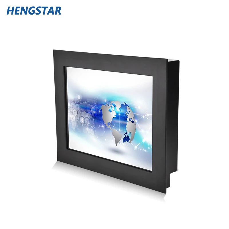 15 Inch Tft Panel Standard Screen Industrial Grade Lcd Ip65 Waterproof Computer Touch Monitor