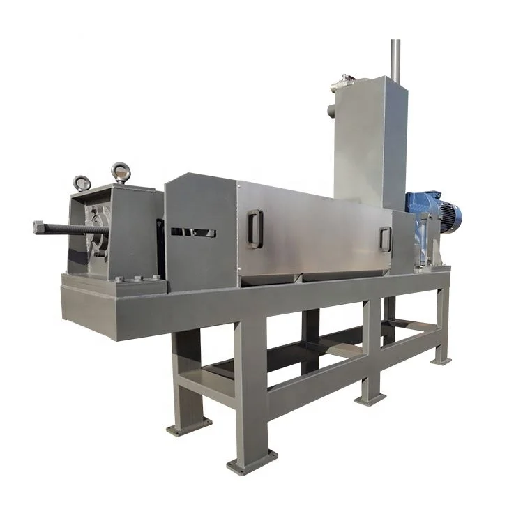 Biogas plant use animal manure dewatering/chicken manure dryer