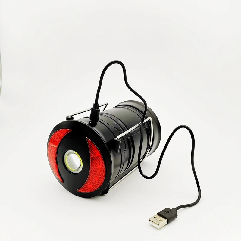 AMAZON Топ рейтинг USB Перезаряжаемый светодиодный кемпинг всплывающий фонарь автомобильный предупреждающий сигнал набор для выживания на дороге аварийный