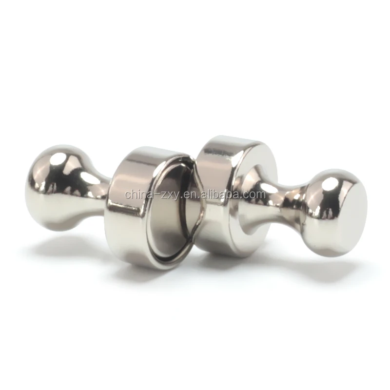 Metal Magnetic Push Pins Magnets Coat holder Hooks Hanger for fridge Whiteboard Map Calendar Home Office School Supplies