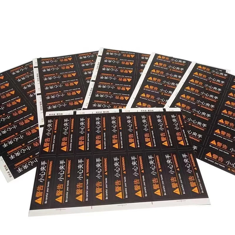 Watch Your Hands Hazard Warning Labels Sticker Machine Fragile Post Warning Labels