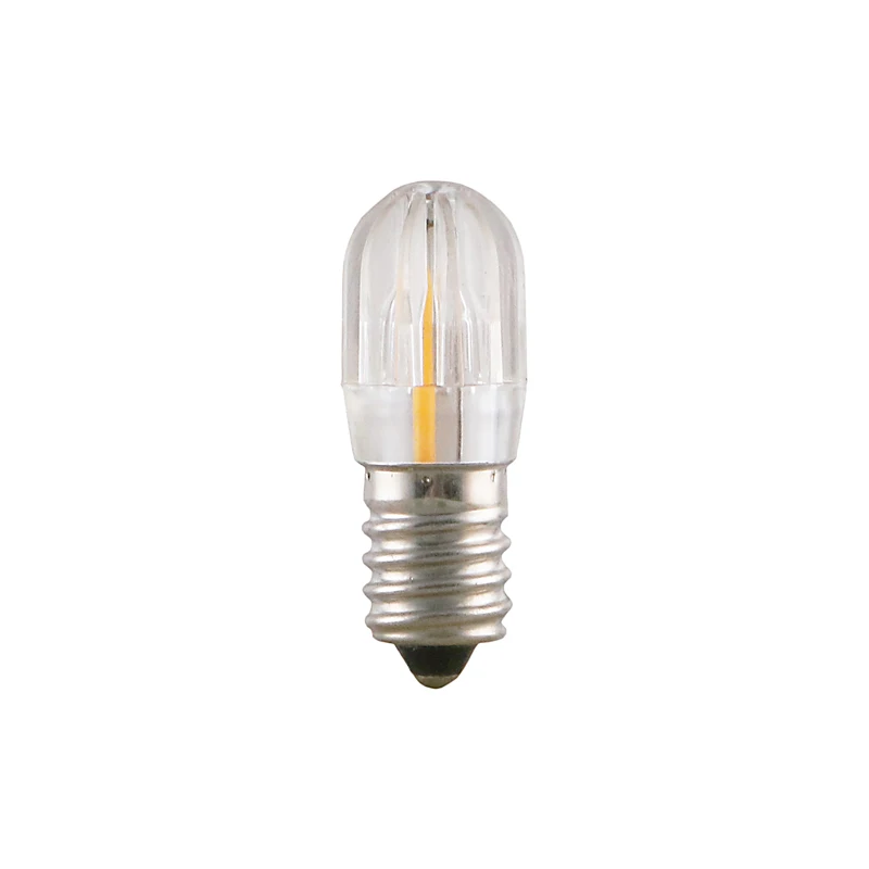 B18 LED Filament Papaya Bulb LED Cemetery Bulb E14 12V 14V 24V0.3W Export Italian window Display LED Bulb E14 Virus ottonata