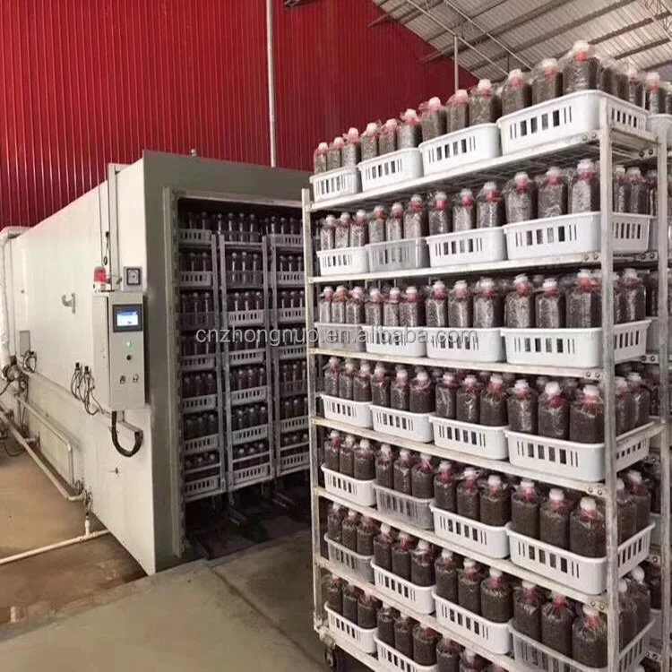 Mushroom substrate autoclave sterilizer/autoclave for mushroom substrate