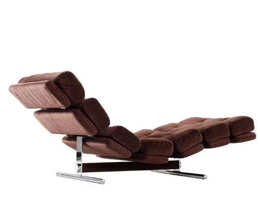 Italian Designer Luxury Small Family Outdoor Metal Lounge Chair for Living Room Bedroom or Villa for Balcony Leisure