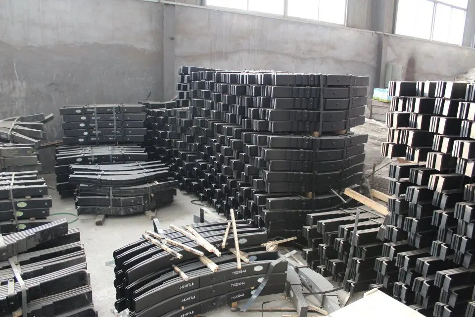 90mm 120mm Width New Used Truck Trailer Spare Parts Steel Leaf Spring