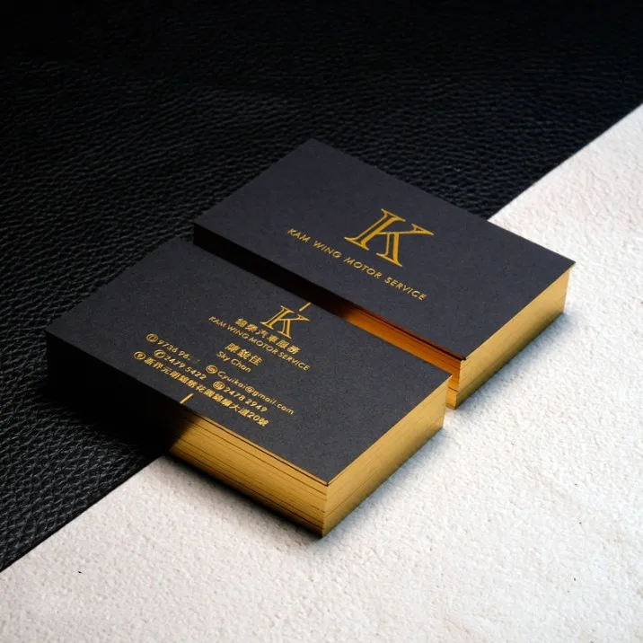 Customized Holographic Design Business Card Thank You Note Card